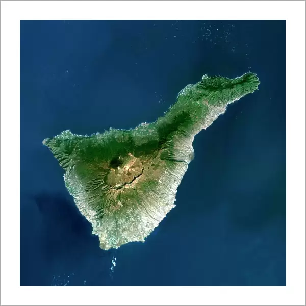 Tenerife, satellite image