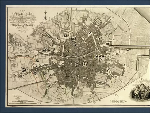 Map of the City of Dublin, 1797