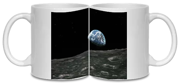 Earthrise photograph, artwork