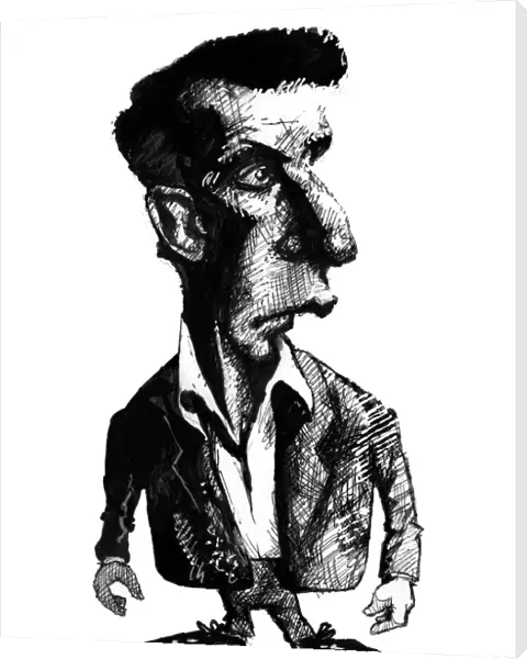 Ludwig Wittgenstein, caricature