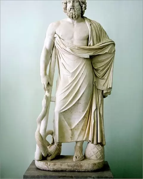 Roman statue of Asclepius