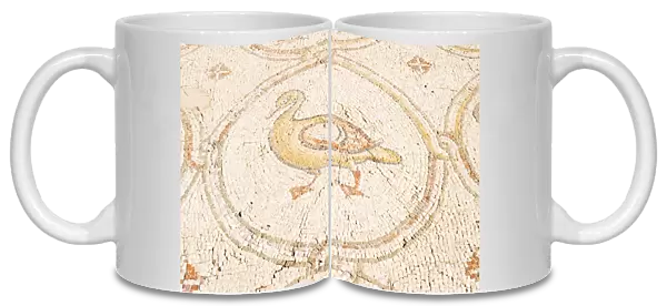 Bird Mosaic duck detail