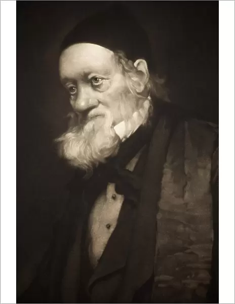 1889 Sir Richard Owen portrait old age cu