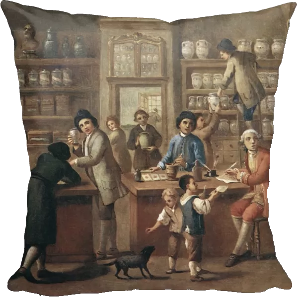 Italian apothecary, 18th century