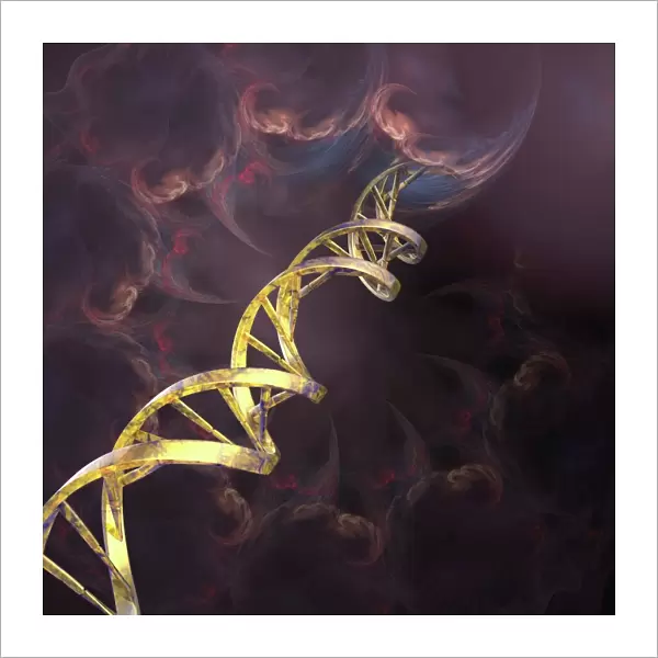 DNA molecule, artwork