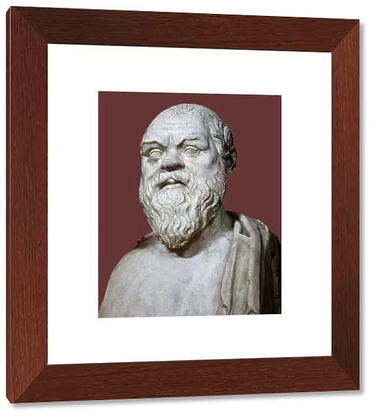 Socrates (c. 470-399 BC), Ancient Greek philosopher, credited with introducing a new