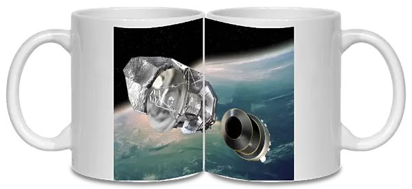Herschel orbital separation, artwork
