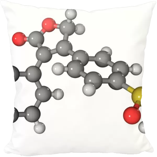 Vioxx drug molecule