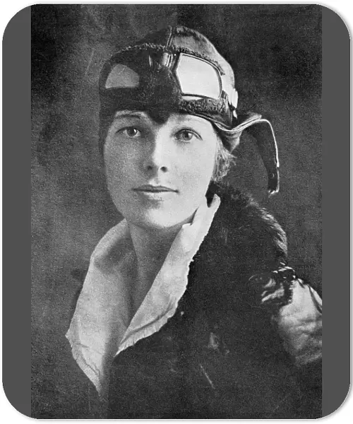 Amelia Earhart, US aviation pioneer
