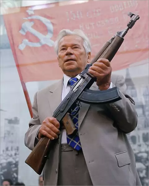 Mikhail Kalashnikov, Russian gun designer