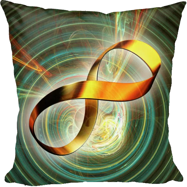 Infinity symbol and black hole