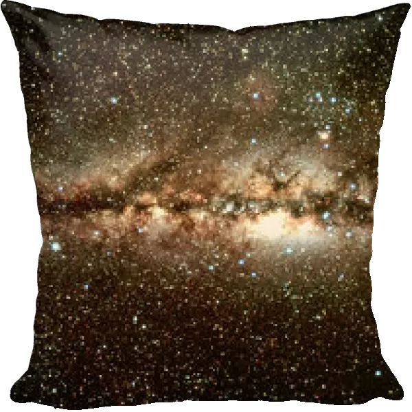Milky Way. Mosaic of photographs of the Milky Way