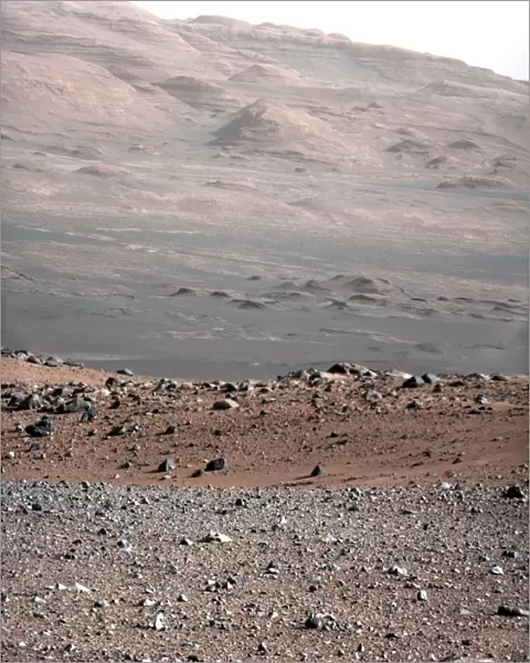 Gale Crater landscape, Mars C014  /  4935
