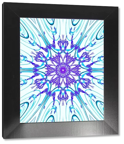 Snowflake pattern, artwork F008  /  3388