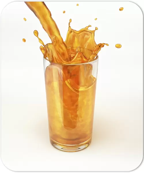 Glass or orange juice, artwork F007  /  8272