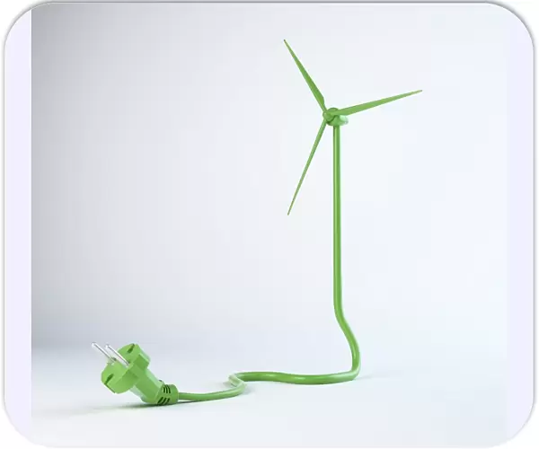 Green energy, conceptual artwork F006  /  3854