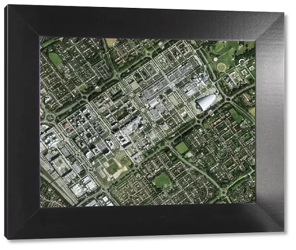 Milton Keynes, aerial photograph C017  /  0653