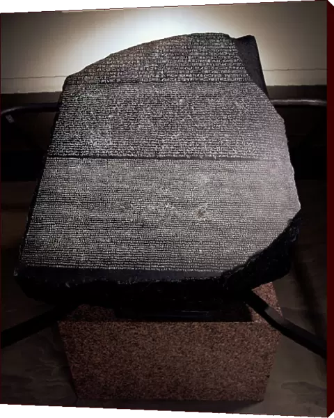 The Rosetta Stone, British Museum, London, England, United Kingdom, Europe