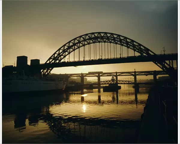 Tyne Bridge, Newcastle-upon-Tyne, Tyneside, England, UK, Europe