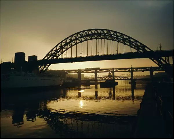 Tyne Bridge, Newcastle-upon-Tyne, Tyneside, England, UK, Europe