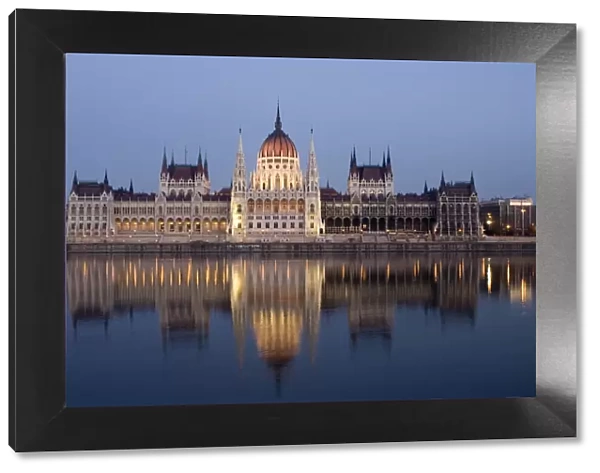 River Danube and Parliament building
