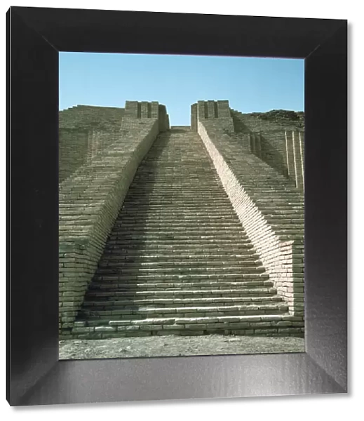 Staircase on ziggurat