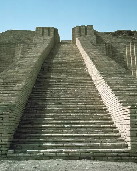 Staircase on ziggurat