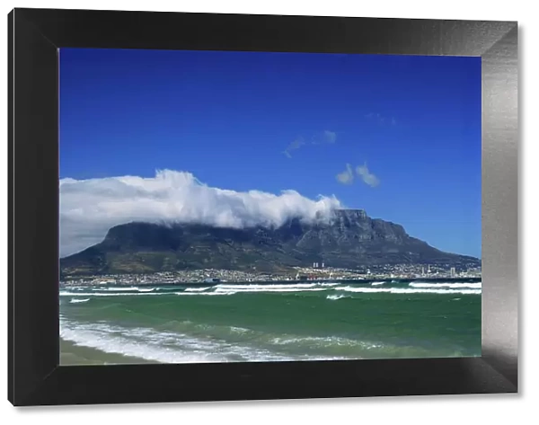 Table Mountain viewed from Bloubergstrand