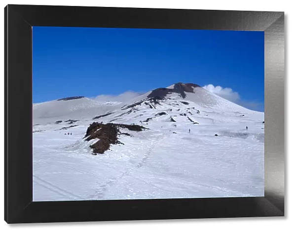 Summit craters of Mount Etna, UNESCO World Heritage Site, Catania, Sicily, Italy, Europe