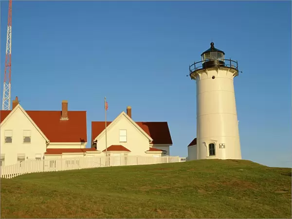 Exterior of Nobska Point Lighthouse