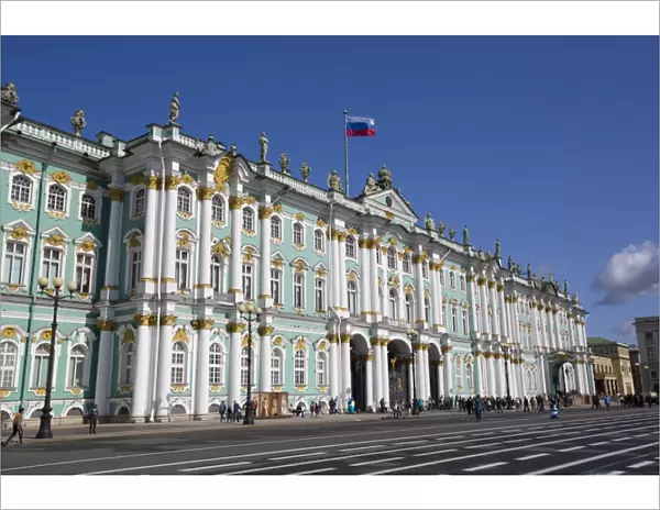 State Hermitage Museum, UNESCO World Heritage Site, St. Petersburg, Russia, Europe
