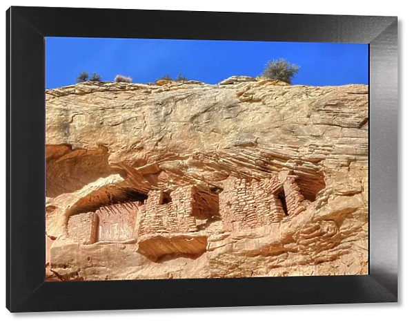 Target Ruins, Ancestral Pueblo, up to 1000 years old, Coomb Ridge area, Utah, United