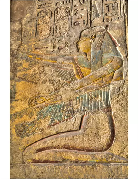 Relief of the Goddess Isis, Tomb of Ramses III, KV11, Valley of the Kings