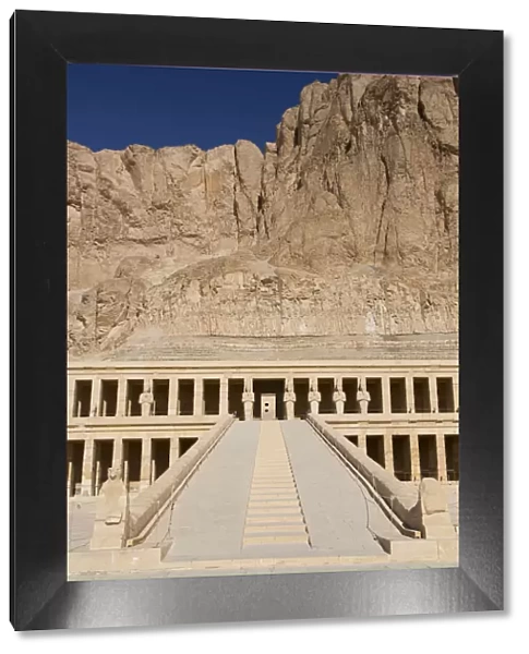 Overview, Hatshepsut Mortuary Temple (Deir el-Bahri), UNESCO World Heritage Site