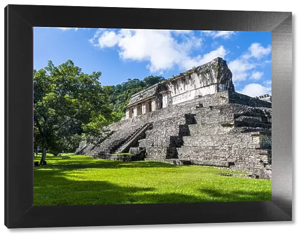 The Maya ruins of Palenque, UNESCO World Heritage Site, Chiapas, Mexico, North America