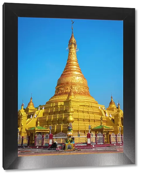 Golden Eindawya Paya (Ein Daw Yar Pagoda), Mandalay, Myanmar (Burma), Asia