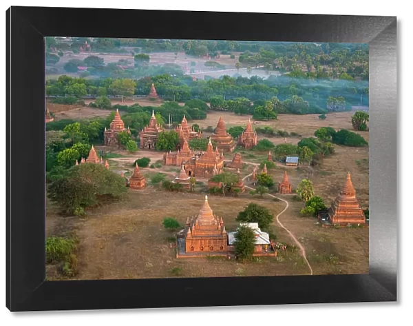 Temples, Bagan (Pagan), UNESCO World Heritage Site, Myanmar (Burma), Asia