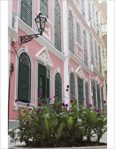 Portuguese colonial architecture, Macau, China, Asia