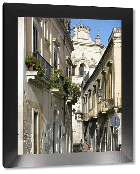 Old town, Lecce, Lecce province, Puglia, Italy, Europe