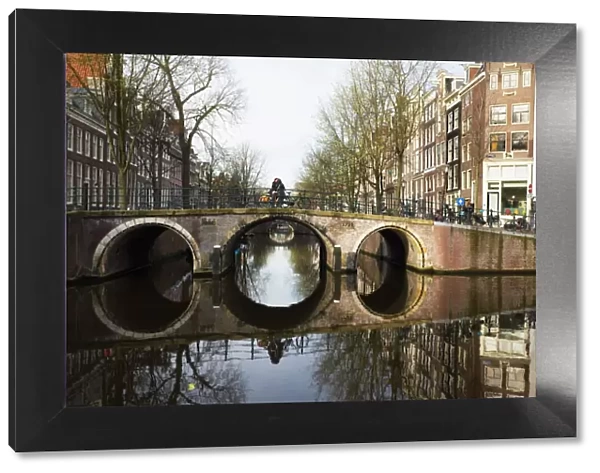 Canal bridge, Amsterdam, Netherlands, Europe