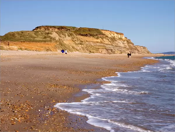Hengistbury Head and beach, Dorset, England, United Kingdom, Europe