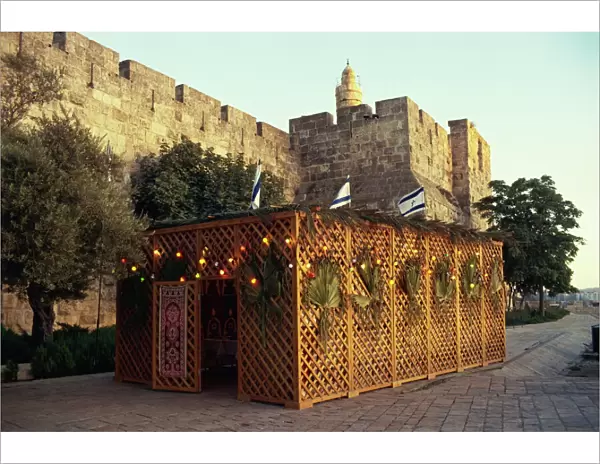Succot (Succoth) (Sukkot), Festival of the Tabernacles, Tower of David