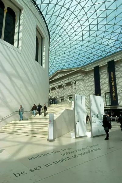 Great Court, the British Museum, London, England, United Kingdom, Europe