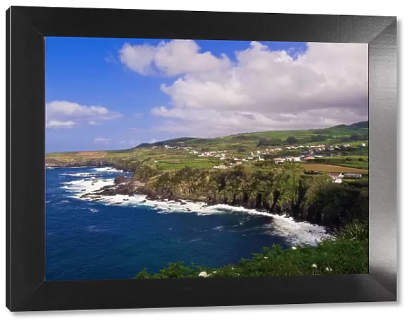 Coastline between Biscoitos and Vila Nova, Terceira, Azores, Portugal, Atlantic, Europe