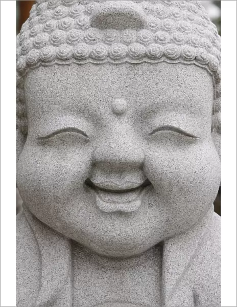 Smiling Buddha, Jogyesa Temple, Seoul, South Korea, Asia