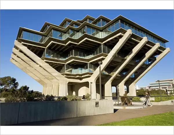 Geisel Library in University College San Diego, La Jolla, California, United States of America