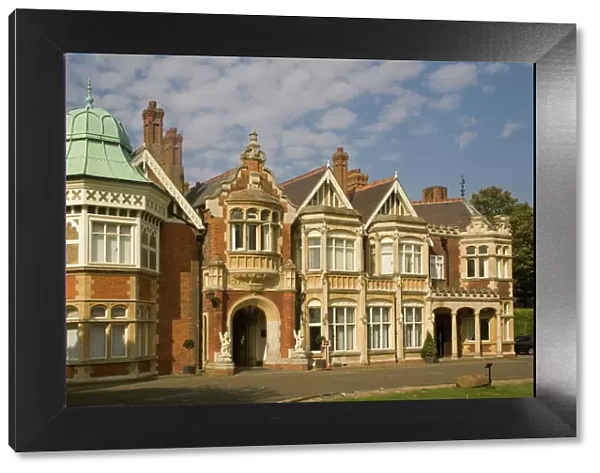 The Mansion, Bletchley Park, the World War II code-breaking centre, Buckinghamshire