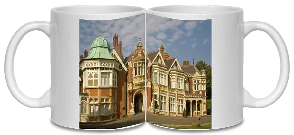 The Mansion, Bletchley Park, the World War II code-breaking centre, Buckinghamshire