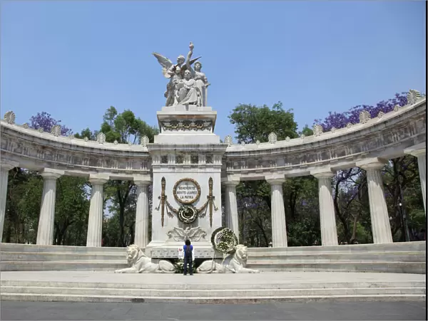 Hemiciclo a Juarez (Benito Juarez Monument), Alameda, Mexico City, Mexico, North America