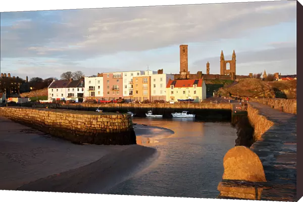 The Harbour at dawn, St Andrews, Fife, Scotland